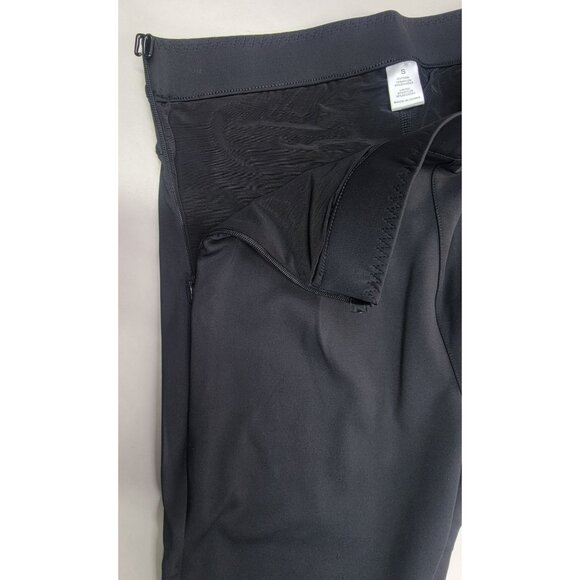 Tummy Control Pants Wide Leg Sassy Black Nylon Spandex Womens Small New in Bag - Picture 3 of 8